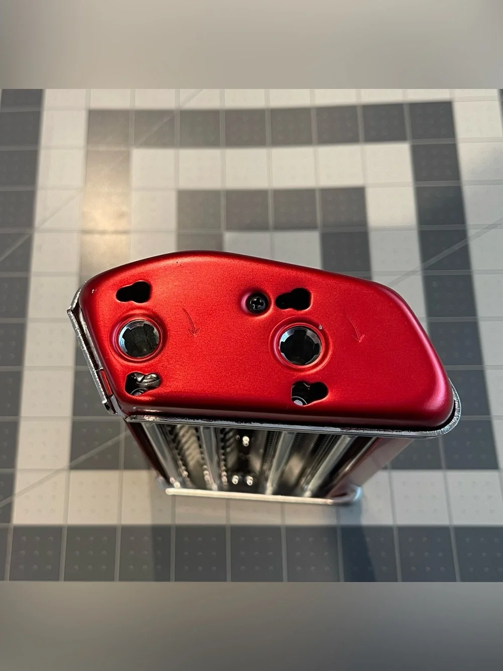 Marcato Atlas 150 Double Cutter Attachment RED Pasta Machine Part Made Italy